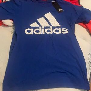Adidas blue shirt